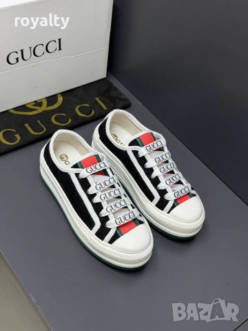 Gucci Нови Дамски Маратонки Гучи , снимка 4 - Маратонки - 55082942