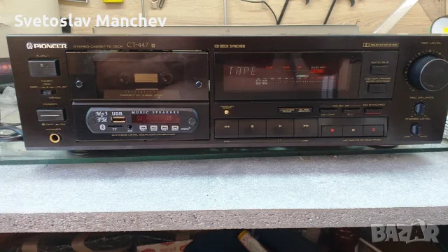 PIONEER CT - 447 + USB & FM RADIO & BLUETOOTH