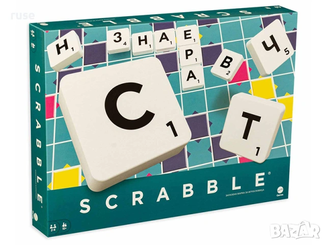 НОВИ! Настолна игра Scrabble Скрабъл на български език