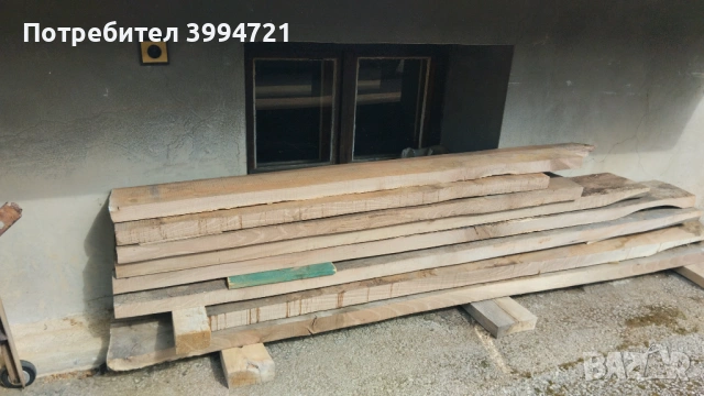 Сухи орехови талпи, снимка 2 - Маси - 54584468