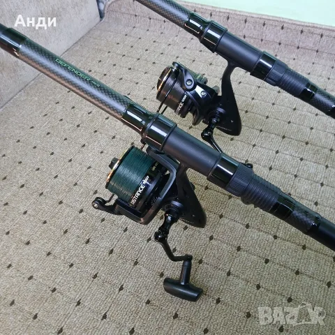 Шаранджийски сет две въдици JRC с макари Mikado