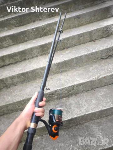 Ryobi Black Magic 2.7m 100-200g + Delphi Cnilli 5000 – комплект втора употреба, снимка 3 - Въдици - 55584493