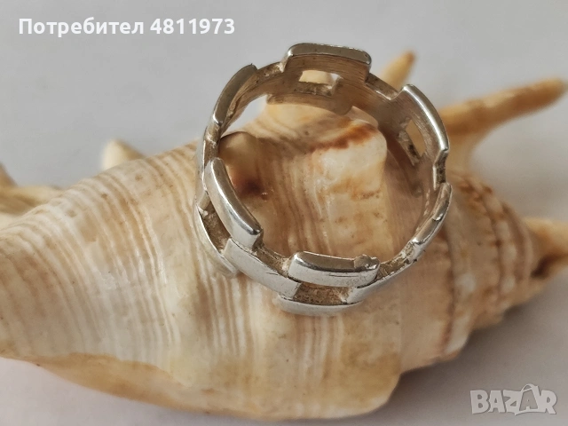 Сребърен пръстен sezgin 925, снимка 3 - Пръстени - 54452591