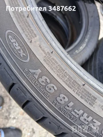 245 40 18 KUMHO 2бр летни дот 2022г RUN FLAT , снимка 7 - Гуми и джанти - 55449061