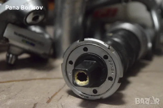 Ретро Шосеен Монтаж Shimano 600 Tricolore 6400 7 Скорости, снимка 4 - Части за велосипеди - 55541129