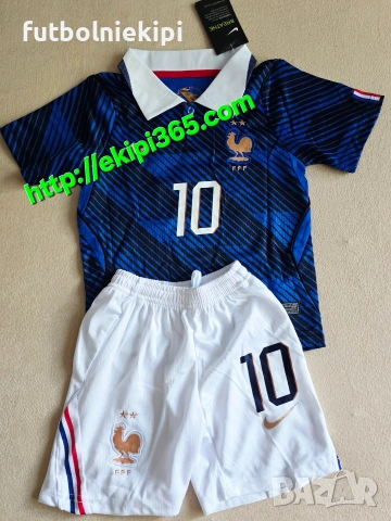 Детски Екип Mbappe 10 - Франция 2026, снимка 2 - Детски комплекти - 54985860