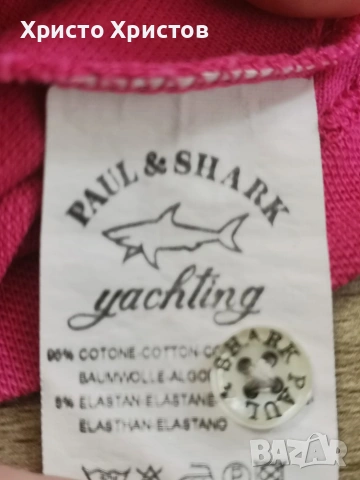 Дамска поло тениска PAUL & SHARK  Размер по етикет XXL, но отговаря на М/L, снимка 5 - Тениски - 55122741