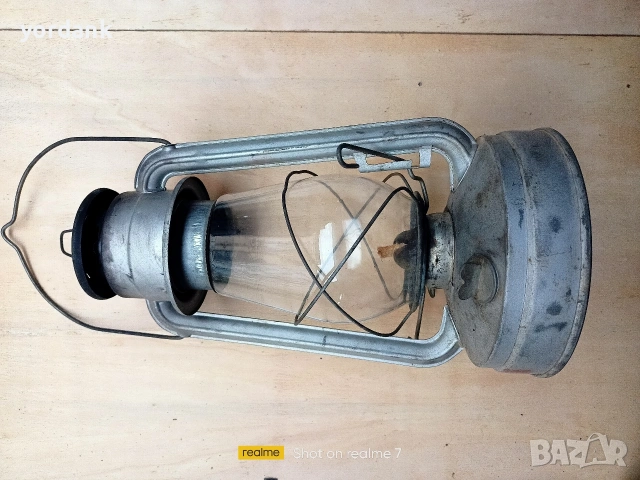 Ветроустойчив газов фенер лампа, снимка 6 - Антикварни и старинни предмети - 54372700