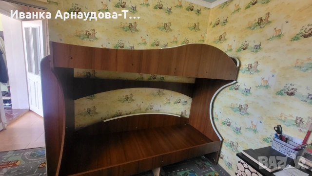 Двуетажно детско легло , снимка 3 - Мебели за детската стая - 55229097