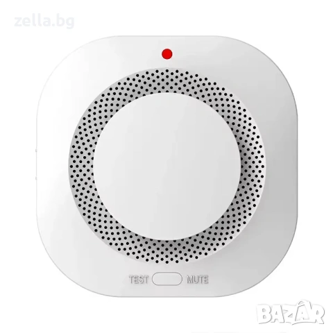 WiFi сензор за дим Tuya Smart – Безжичен пожароизвестител 90dB с известия на телефона, за дома 10318, снимка 11 - Друга електроника - 54663531