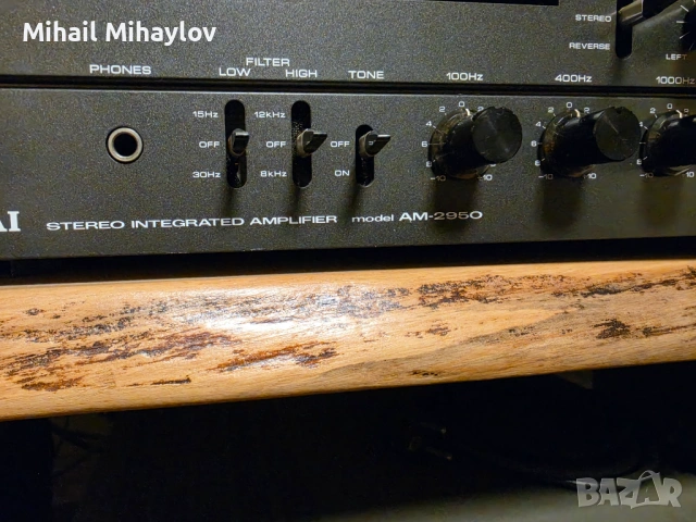 Продавам усилвател Akai AM-2950, снимка 3 - Аудиосистеми - 54598800