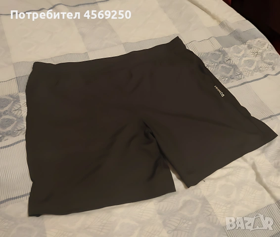 Мъжки спортни къси панталони Domyos размер M / Бързосъхнеща материя / без забележки , снимка 2 - Къси панталони - 54645832