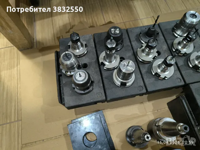 Дорници държачи за фреза с инструменти SK40 - 250 броя, снимка 11 - Стругове - 55624355