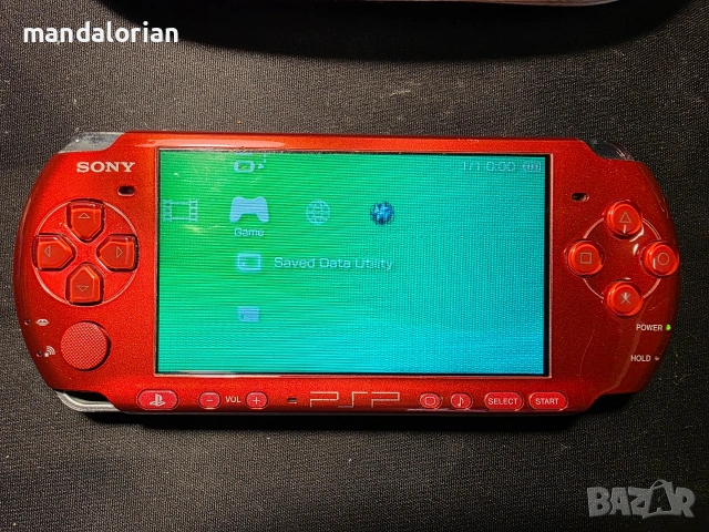 Sony PlayStation portable 3004 PSP Radiant Red 