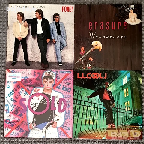 Грамофонни плочи INXS,L.L.Cool J, Van Halen, Simply red....., снимка 3 - Грамофонни плочи - 54389494