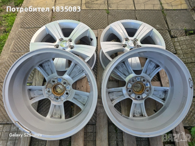 Лети джанти 17ки 5х114.3 Jeep, снимка 9 - Гуми и джанти - 54445076