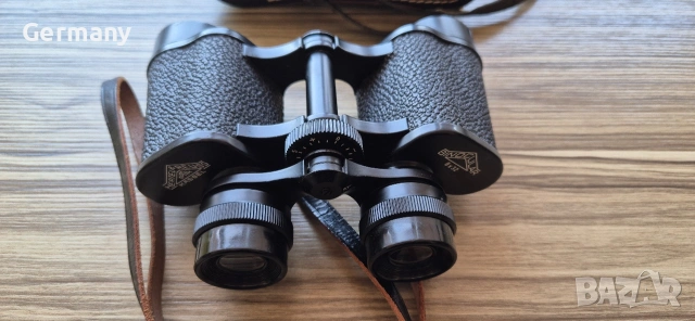 оригинален немски бинокъл hertel reuss 8x32, снимка 7 - Антикварни и старинни предмети - 54340290