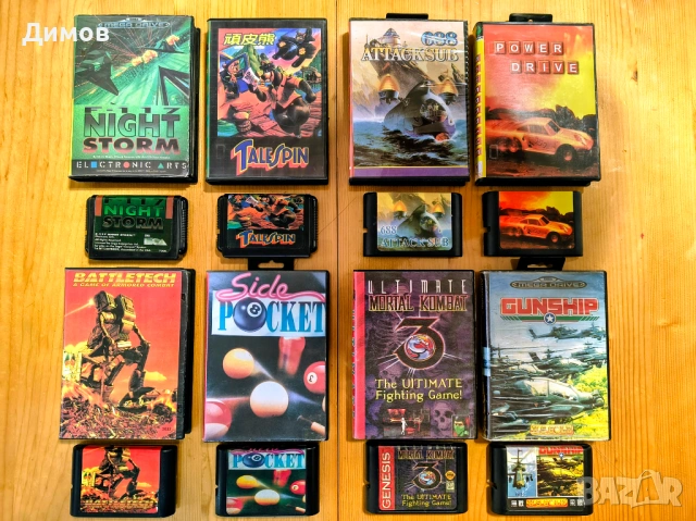 Игри за Sega Mega Drive, снимка 9 - Други игри и конзоли - 54093930
