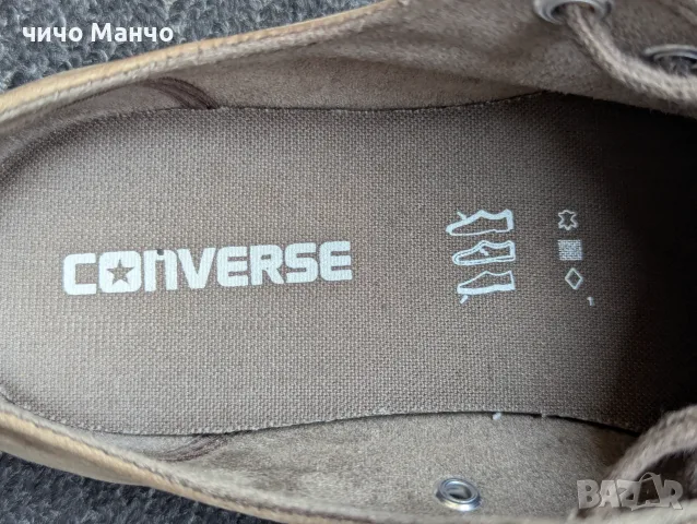 CONVERSE гуменетки/кецове естествен велур 41, снимка 8 - Кецове - 55414372