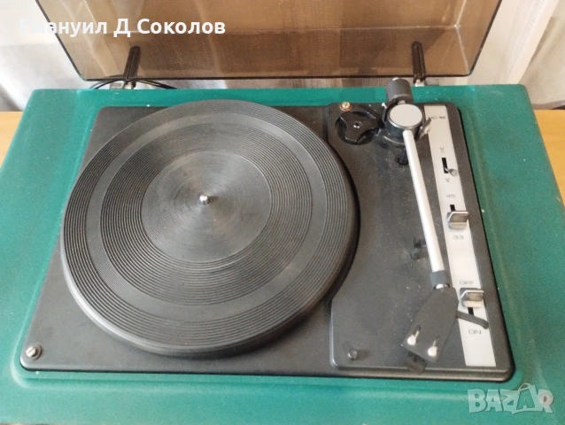 респром РГС 221 радио грамофон , снимка 3 - Грамофони - 53996837