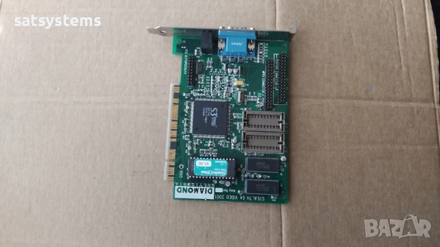 Видео карта S3 Trio 64V+ Diamond Stealth 64 Video 2001 1MB PCI, снимка 6 - Видеокарти - 54568017