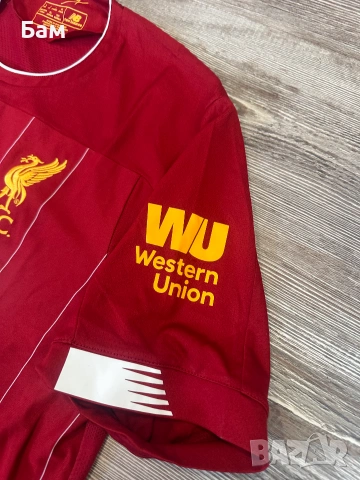 Оригинална мъжка тениска New Balance x FC Liverpool размер ХЛ Сезон 19/20, снимка 6 - Тениски - 54960766