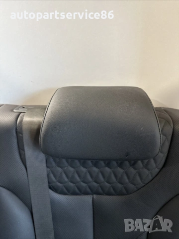 Задна лява седалка втори ред черна кожа за Hyundai Santa Fe 2.2 Crdi (2020) , снимка 3 - Части - 54429144