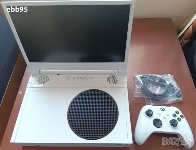 Xbox Series S с портативен монитор, 1 контролер и кабели!