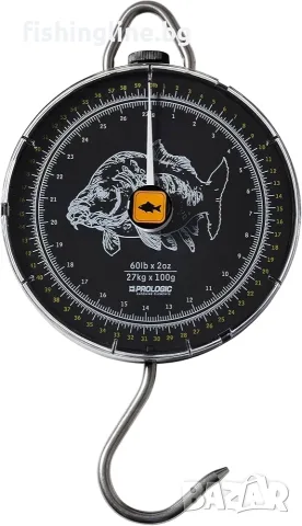 Prologic Specimen Dial Scale 60lbs / 27kg – аналогов кантар за шаранджийски риболов