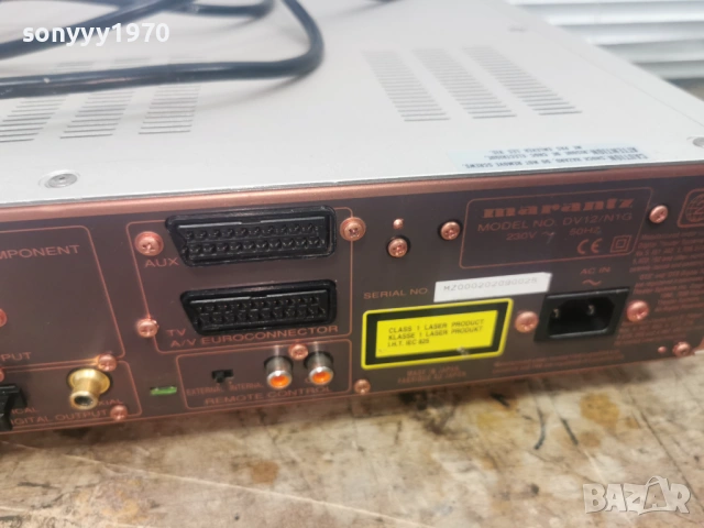 MARANTZ DV12/N1G ВНОС SWISS 1705262038L4, снимка 17 - Плейъри, домашно кино, прожектори - 54585277