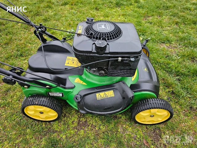 САМОХОДНА КОСАЧКА JOHN DEERE, КАТО НОВА. , снимка 11 - Градинска техника - 54000959