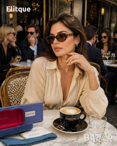 Очила + висок клас калъф + на марката кутия + сертификат + кърпичка Gucci miu miu , снимка 7 - Слънчеви и диоптрични очила - 54384841