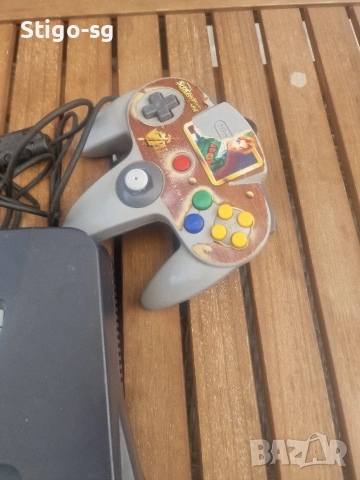 Nintendo 64 -дискети конзола джойстик., снимка 6 - Nintendo конзоли - 55011143