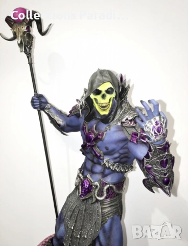 Sideshow Exclusive Masters of the Universe Skeletor фигура статуя колекции, снимка 5 - Колекции - 54177592