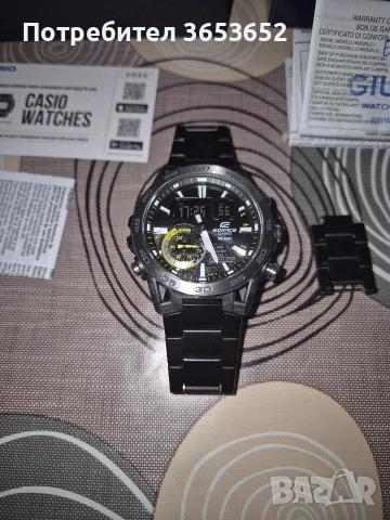 Чисто нов!!! Casio edifice ECB-40 часовник