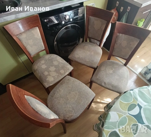 Трапезни столове 4 бр.! , снимка 2 - Столове - 54093646