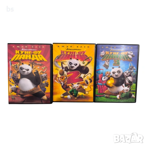 Кунг фу панда 1 - 4 DVD -R с бг аудио