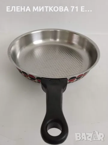 Fissler Западна Германия - много масивни тенджера и тиган от неръждаема стомана с еднакъв декор, снимка 18 - Съдове за готвене - 55436940