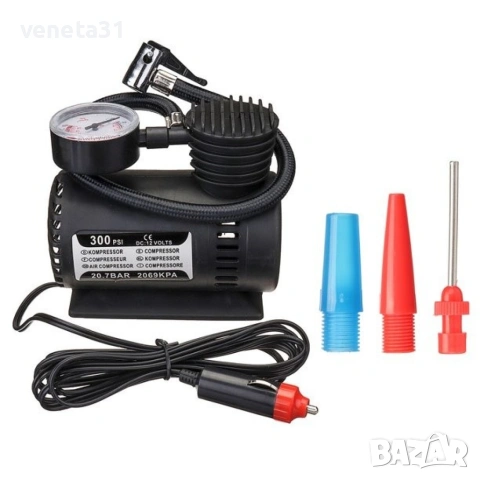 Високоскоростен компресор за помпане на гуми AUTO PUMP1, снимка 3 - Компресори - 54404626