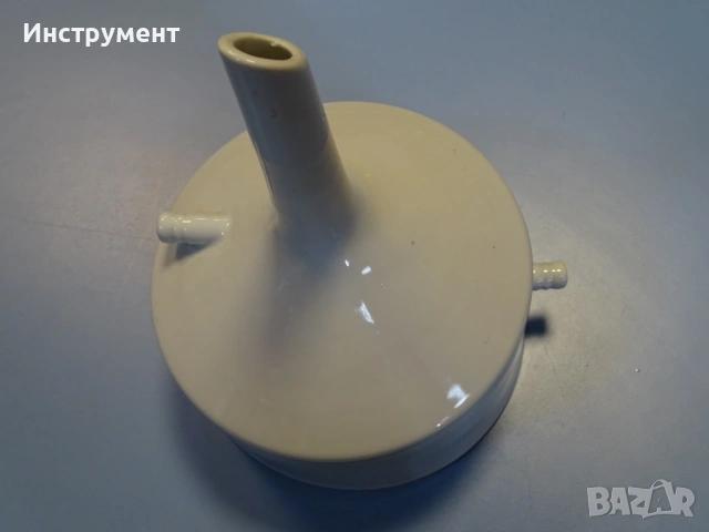 Порцеланова вакуум фуния на Бюхнер Ф210mm Buchner funnel, снимка 11 - Резервни части за машини - 54928393