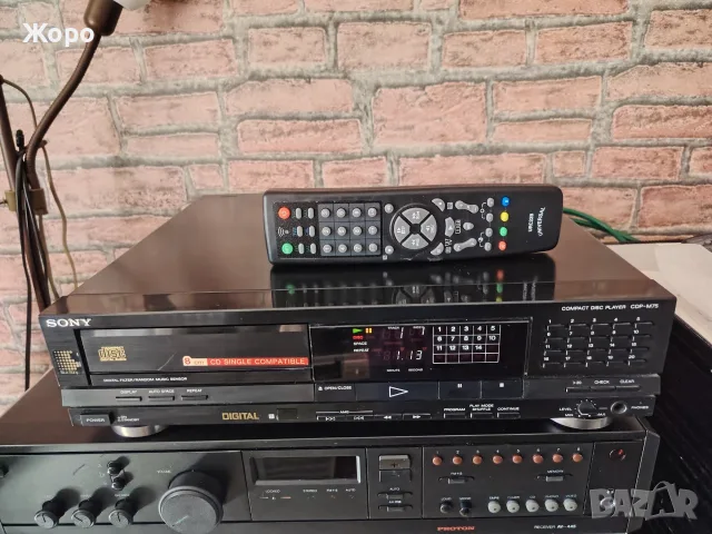 ⏯️Клип. Sony CDP-M75 TDA1541 (samle modded), снимка 2 - Ресийвъри, усилватели, смесителни пултове - 55413309