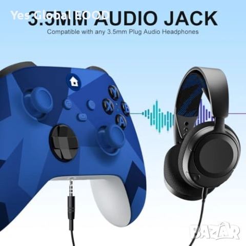 SWCTIM безжичен Xbox контролер Camo Blue, снимка 6 - Аксесоари - 53984190
