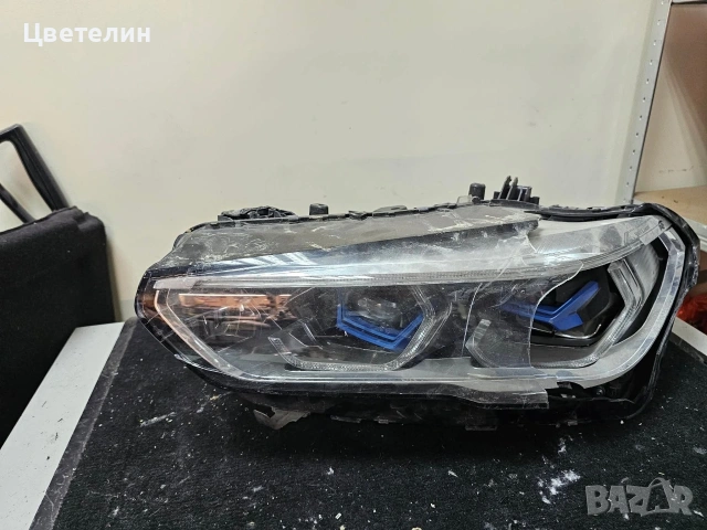 Ляв фар BMW X5 G05 Laser lqv far бмв х5 г05 лазер, снимка 3 - Части - 54488342