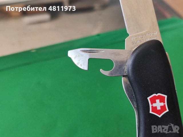Джобен нож victorinox picknicker с калъф, снимка 6 - Ножове - 54515458