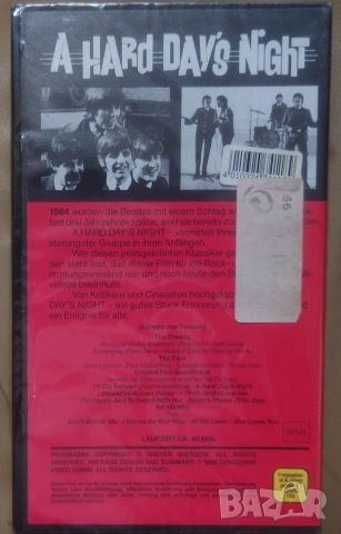 Видео касети VHS AC/DC, Alice Cooper, Beatles, Bonfire, цени в обявата, снимка 11 - Плейъри, домашно кино, прожектори - 55245037