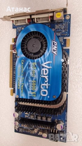 PNY Verto GeForce 6800 GT 256MB DDR3 PCI-E , снимка 9 - Видеокарти - 54774541