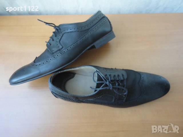 N42 Zara/естествена кожа/мъжки обувки, снимка 6 - Официални обувки - 54691647