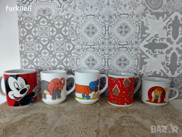 чаши с детски мотиви 2 евро за брой, снимка 4 - Други - 55511619