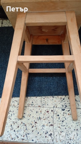 Табуретка - ретро, снимка 4 - Дивани и мека мебел - 54056739