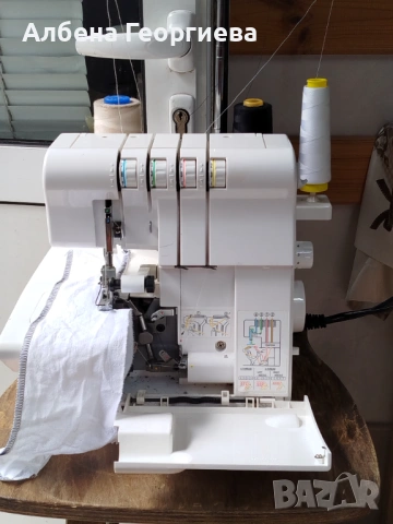Четириконечен оверлог  SINGER  14SH654, снимка 14 - Шевни машини - 54619124